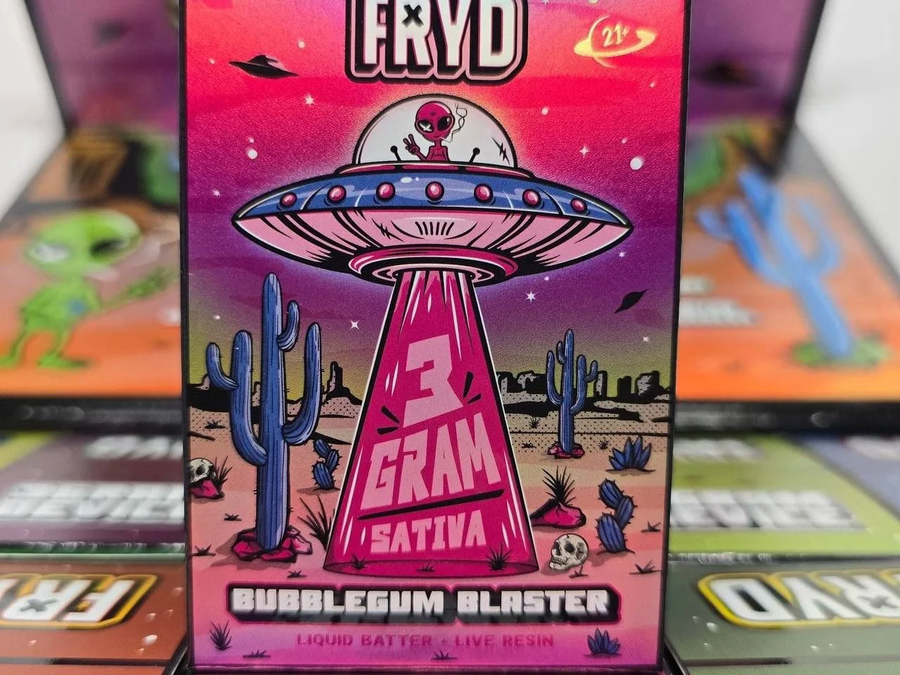 fryd-3g-bubblegum-blaster Fryd 3G Bubblegum Blaster Disposable