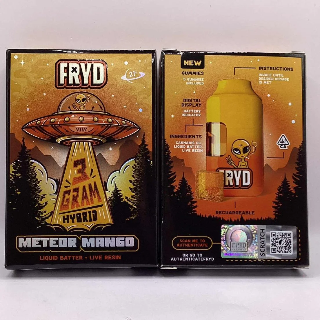 fryd-Meteor-Mango Fryd Meteor Mango Disposable